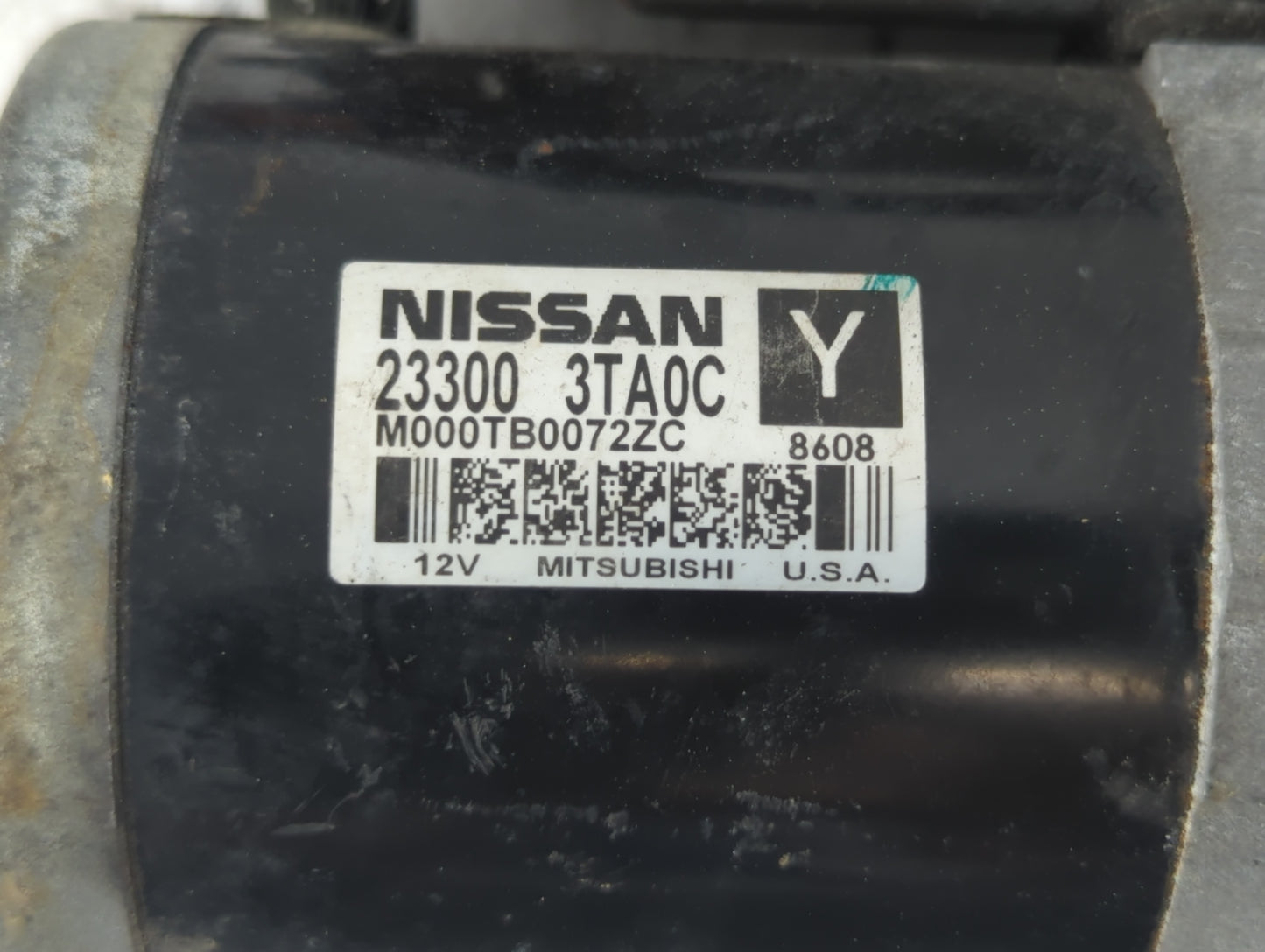 2013-2018 Nissan Altima Car Starter Motor Solenoid OEM P/N:23300 3TA0C Fits Fits 2013 2014 2015 2016 2017 2018 OEM Used Auto