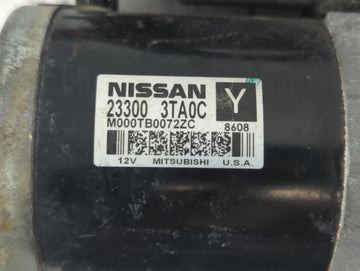 2013-2018 Nissan Altima Car Starter Motor Solenoid OEM P/N:23300 3TA0C Fits Fits 2013 2014 2015 2016 2017 2018 OEM Used Auto Parts