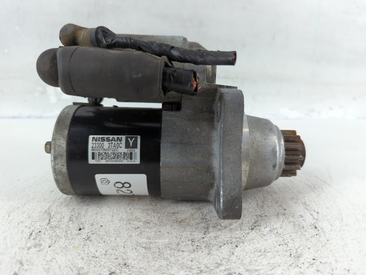 2013-2018 Nissan Altima Car Starter Motor Solenoid OEM P/N:23300 3TA0C Fits Fits 2013 2014 2015 2016 2017 2018 OEM Used Auto