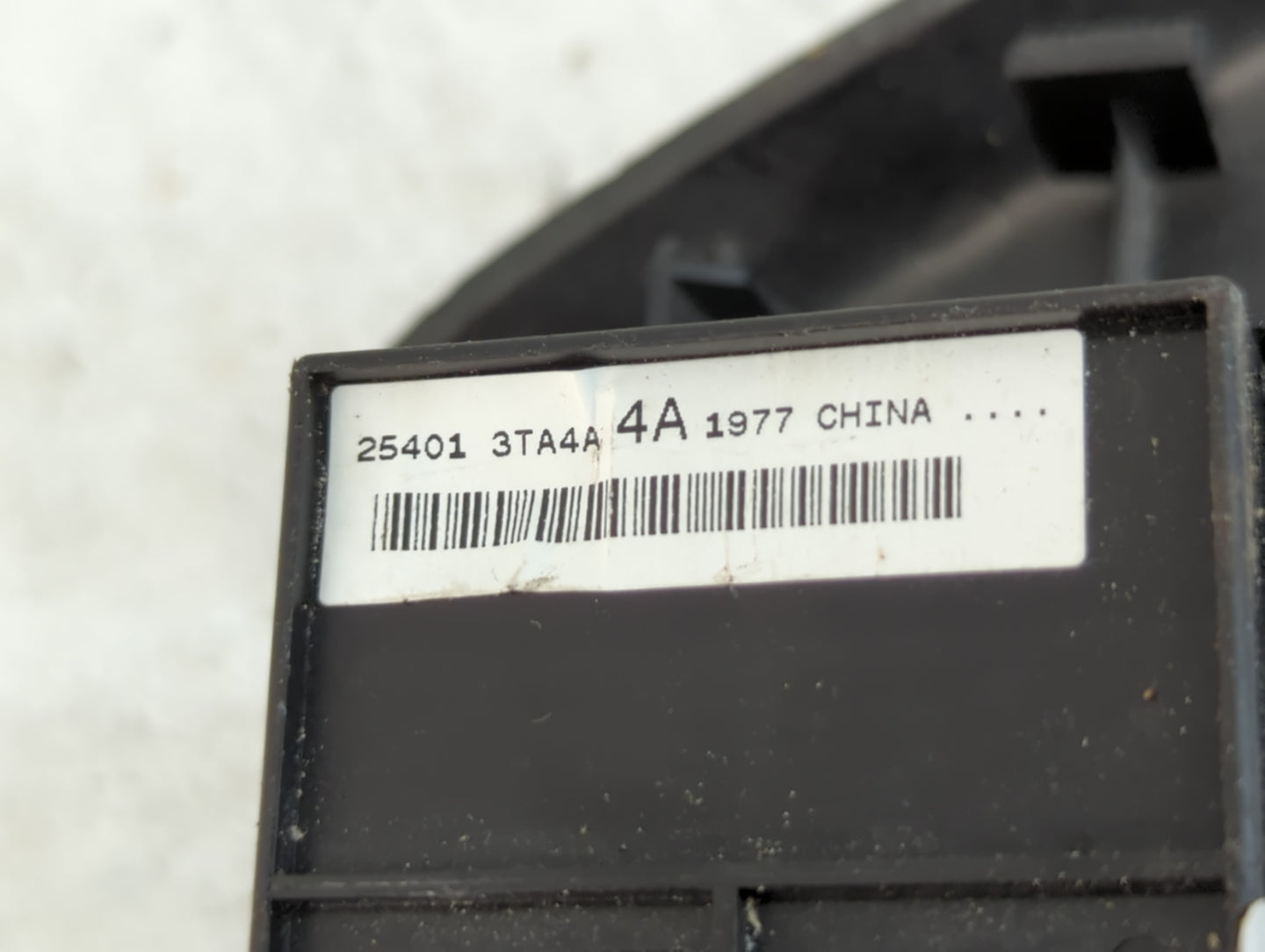 2013-2018 Nissan Altima Master Power Window Switch Replacement Driver Side Left P/N:25401 3TA4A Fits OEM Used Auto Parts - O