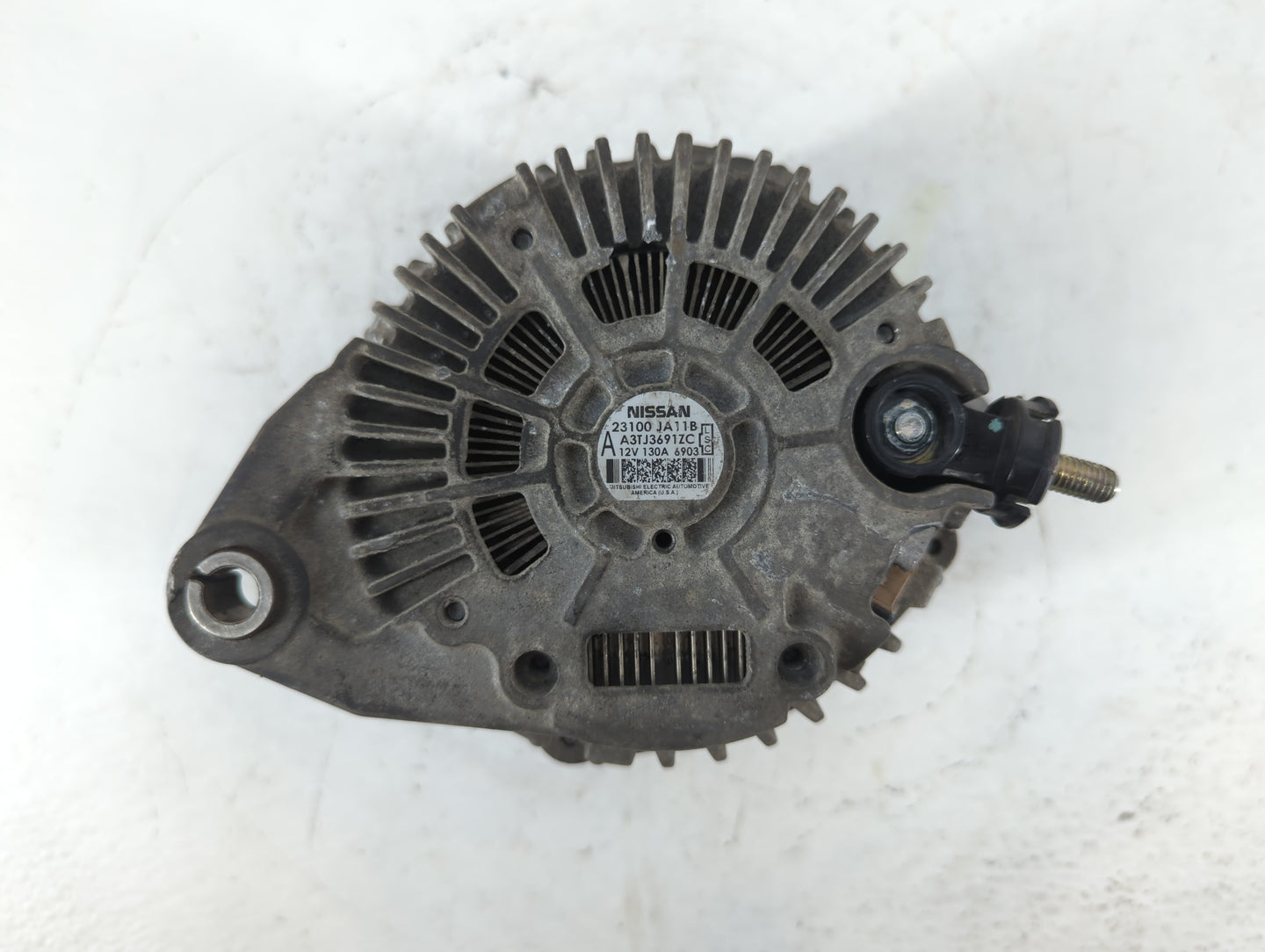 2018 Nissan Altima Alternator Replacement Generator Charging Assembly Engine OEM P/N:23100 JA11B Fits OEM Used Auto Parts - 