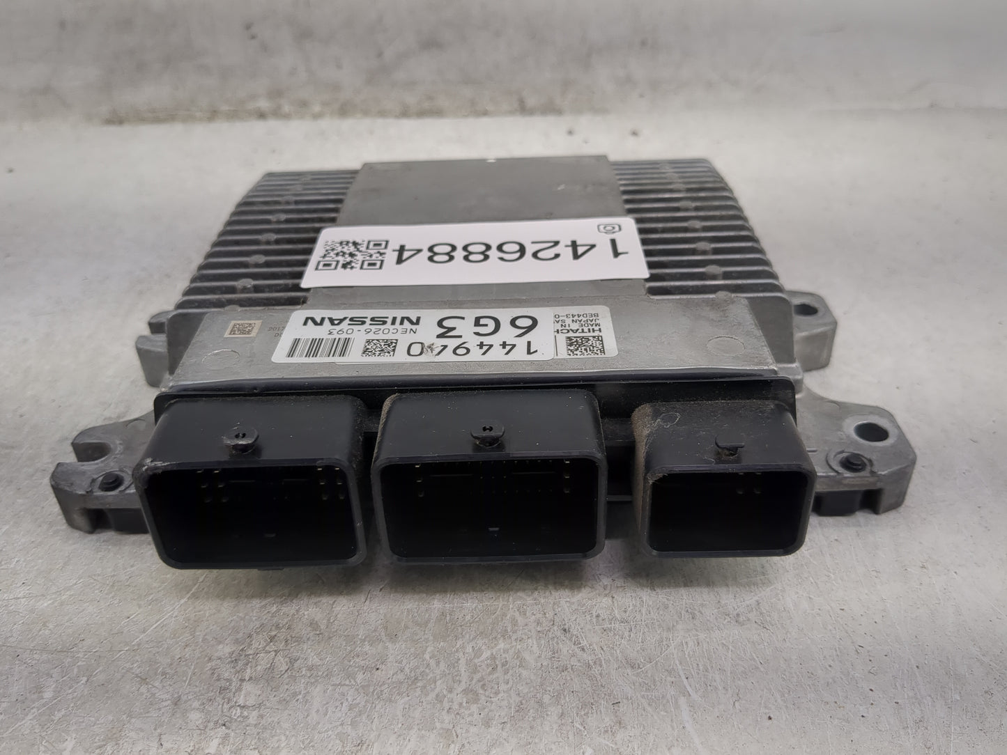 2017-2018 Nissan Armada PCM Engine Control Computer ECU ECM PCU OEM P/N:NEC026-093 BED443-0 Fits Fits 2016 2017 2018 OEM Use