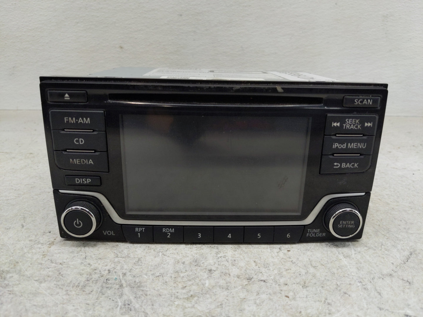 2018 Nissan Frontier Radio AM FM Cd Player Receiver Replacement P/N:28185 9BP1C Fits OEM Used Auto Parts - Oemusedautoparts1