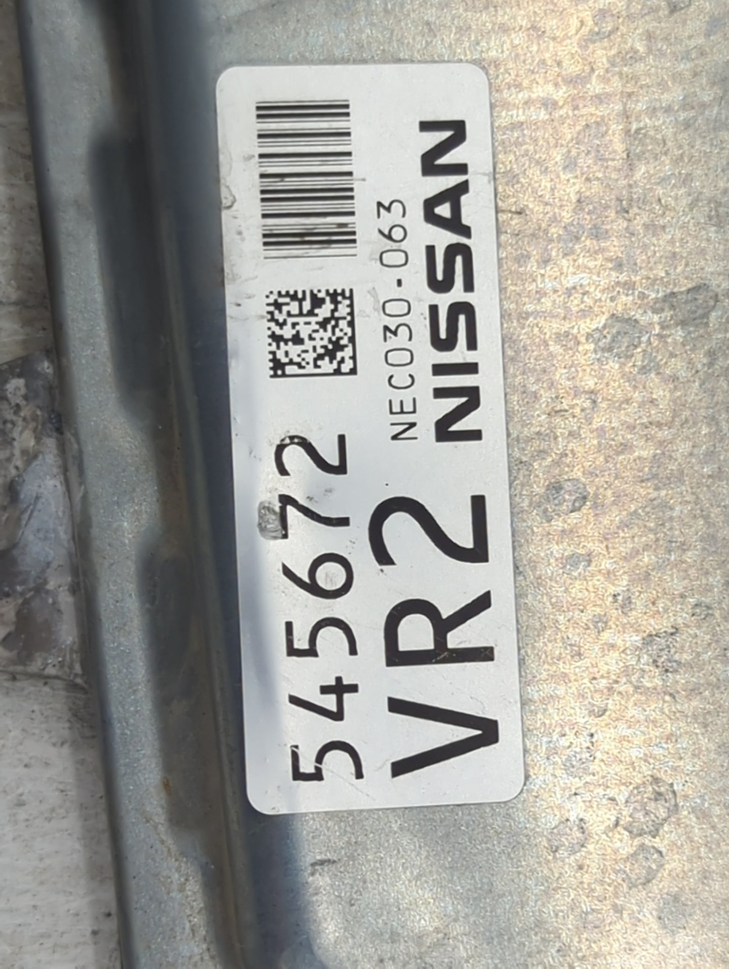2018 Nissan Frontier PCM Engine Control Computer ECU ECM PCU OEM P/N:NEC030-063 Fits Fits 2019 OEM Used Auto Parts - Oemused