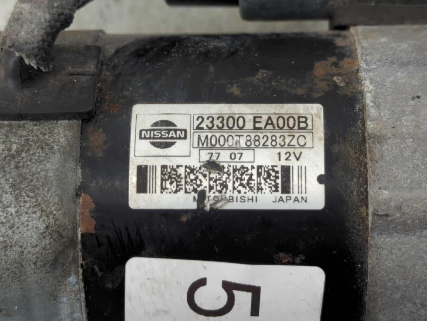 2005-2019 Nissan Frontier Car Starter Motor Solenoid OEM P/N:M000T88283ZC 23300 EA00B Fits OEM Used Auto Parts - Oemusedauto