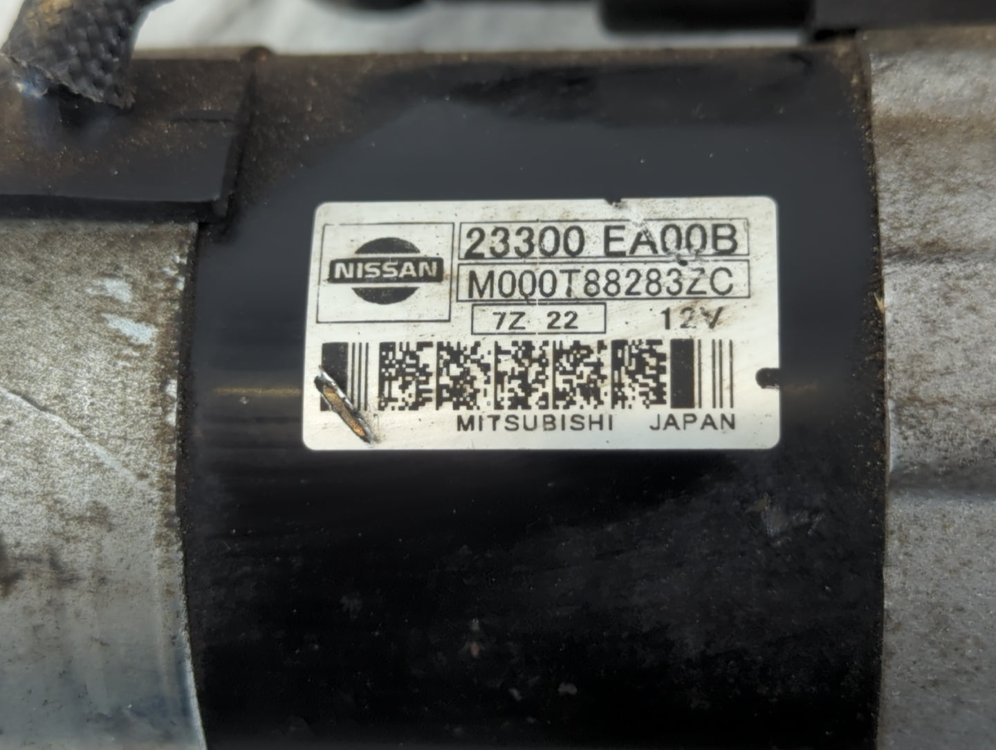 2005-2019 Nissan Frontier Car Starter Motor Solenoid OEM P/N:M000T88283ZC 23300 EA00B Fits OEM Used Auto Parts - Oemusedauto