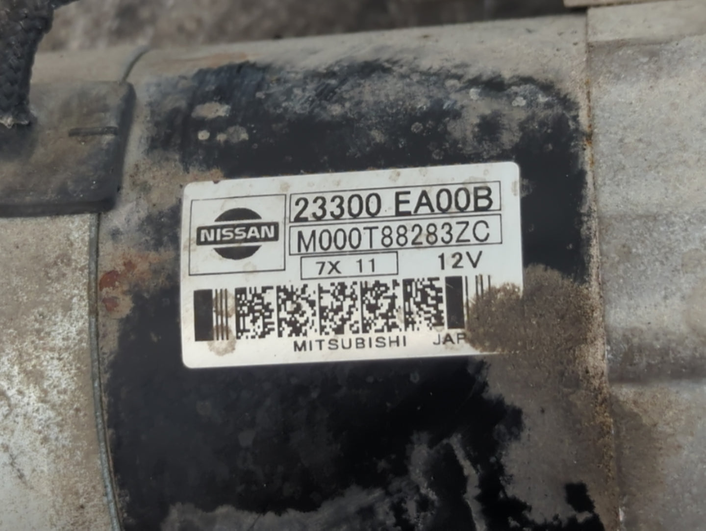 2005-2019 Nissan Frontier Car Starter Motor Solenoid OEM P/N:M000T88283ZC 23300 EA00B Fits OEM Used Auto Parts - Oemusedauto