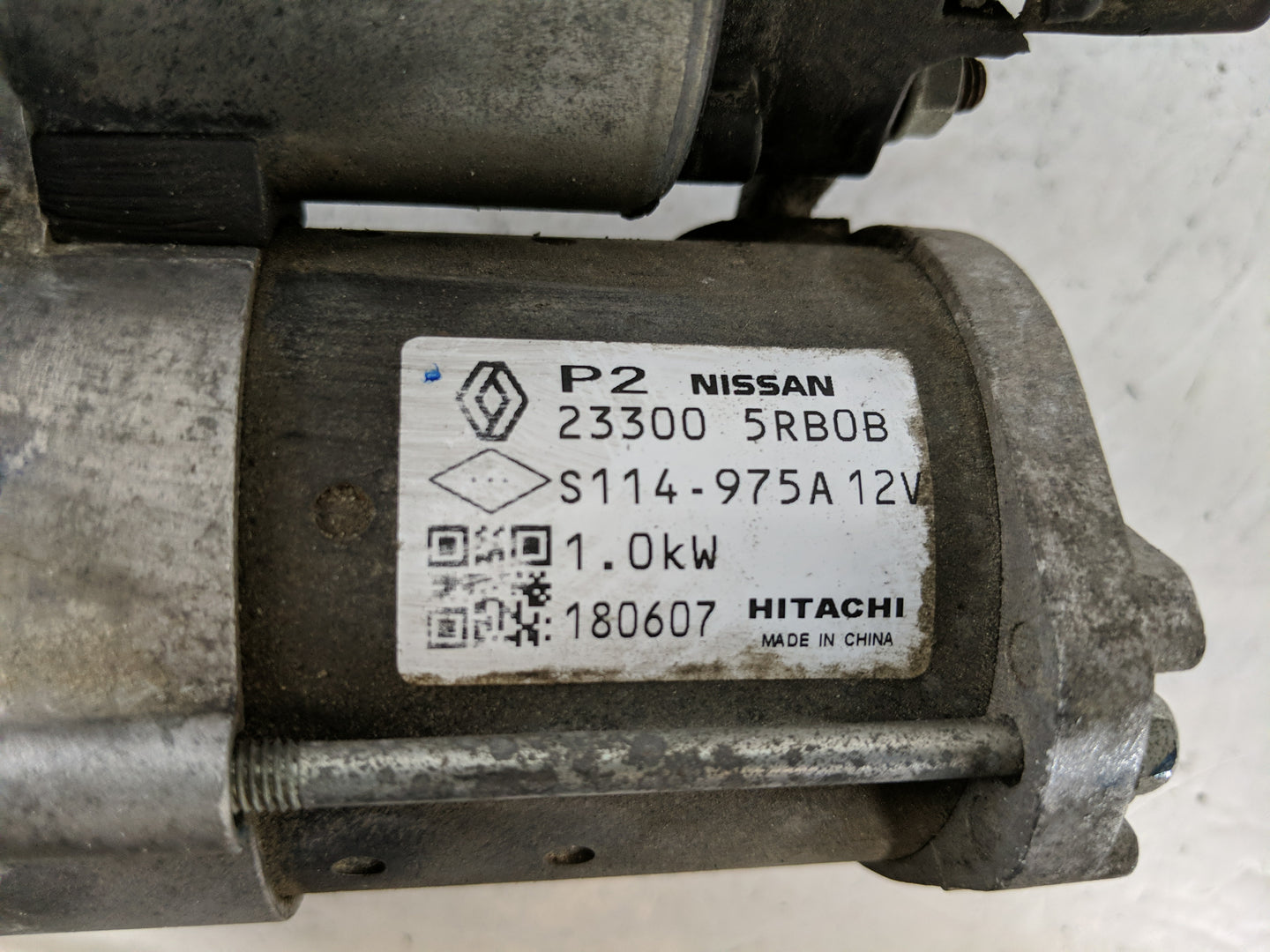 2018-2019 Nissan Kicks Car Starter Motor Solenoid OEM P/N:23300 5RB0B Fits Fits 2018 2019 OEM Used Auto Parts - Oemusedautop