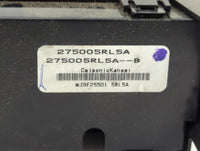 2018-2020 Nissan Kicks Climate Control Module Temperature AC/Heater Replacement P/N:275005RL5A 275005RL5A--B Fits OEM Used A