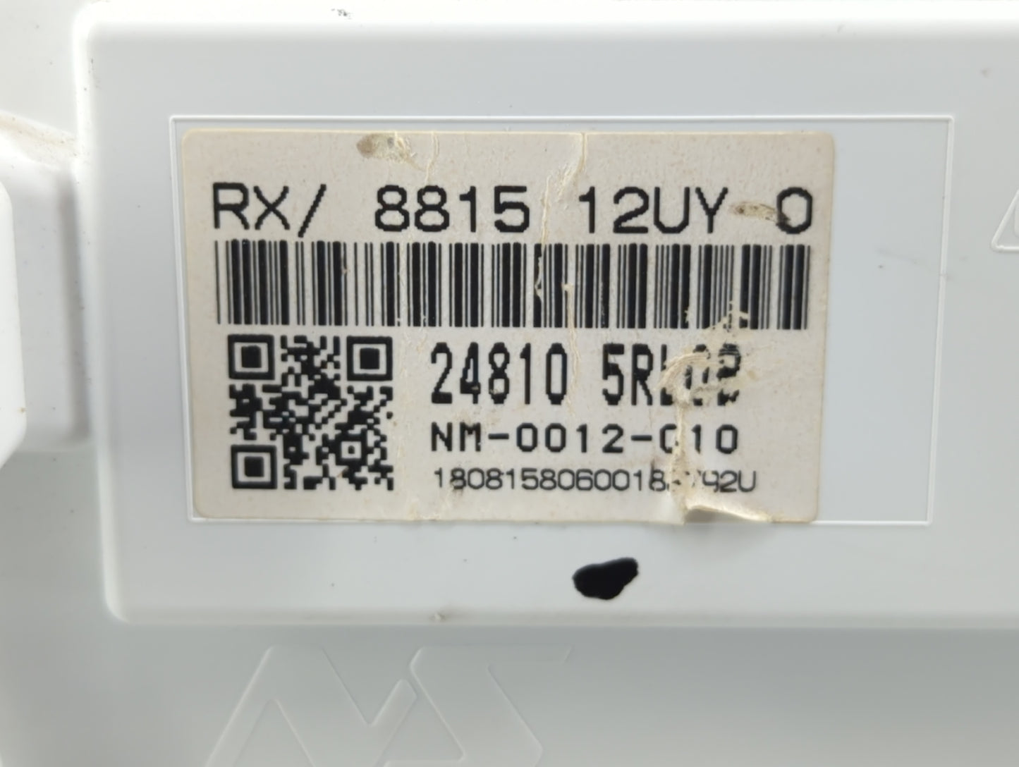 2018-2019 Nissan Kicks Instrument Cluster Speedometer Gauges P/N:24810 5RL0B Fits Fits 2018 2019 OEM Used Auto Parts - Oemus