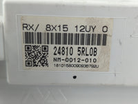 2018-2019 Nissan Kicks Instrument Cluster Speedometer Gauges P/N:24810 5RL0B 8X15 12UY 0 Fits Fits 2018 2019 OEM Used Auto P