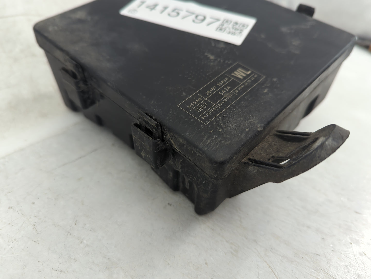 2018-2021 Nissan Leaf Fusebox Fuse Box Panel Relay Module P/N:284B7 5SA3A Fits Fits 2018 2019 2020 2021 OEM Used Auto Parts 
