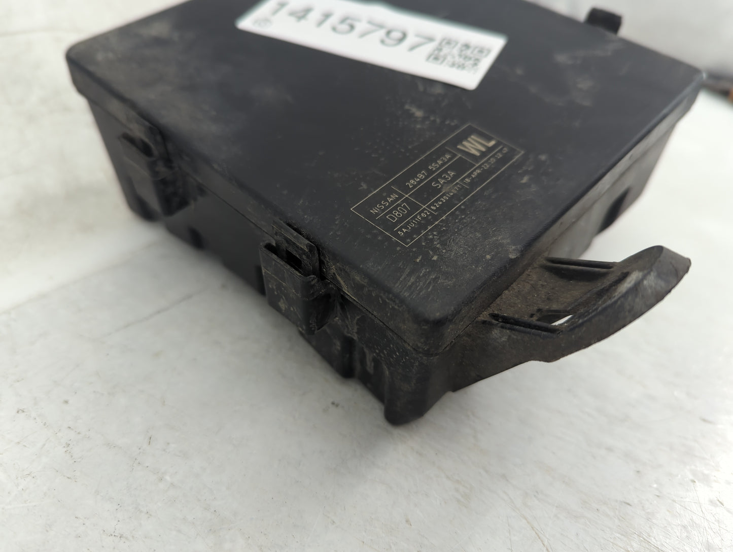 2018-2021 Nissan Leaf Fusebox Fuse Box Panel Relay Module P/N:284B7 5SA3A Fits Fits 2018 2019 2020 2021 OEM Used Auto Parts 