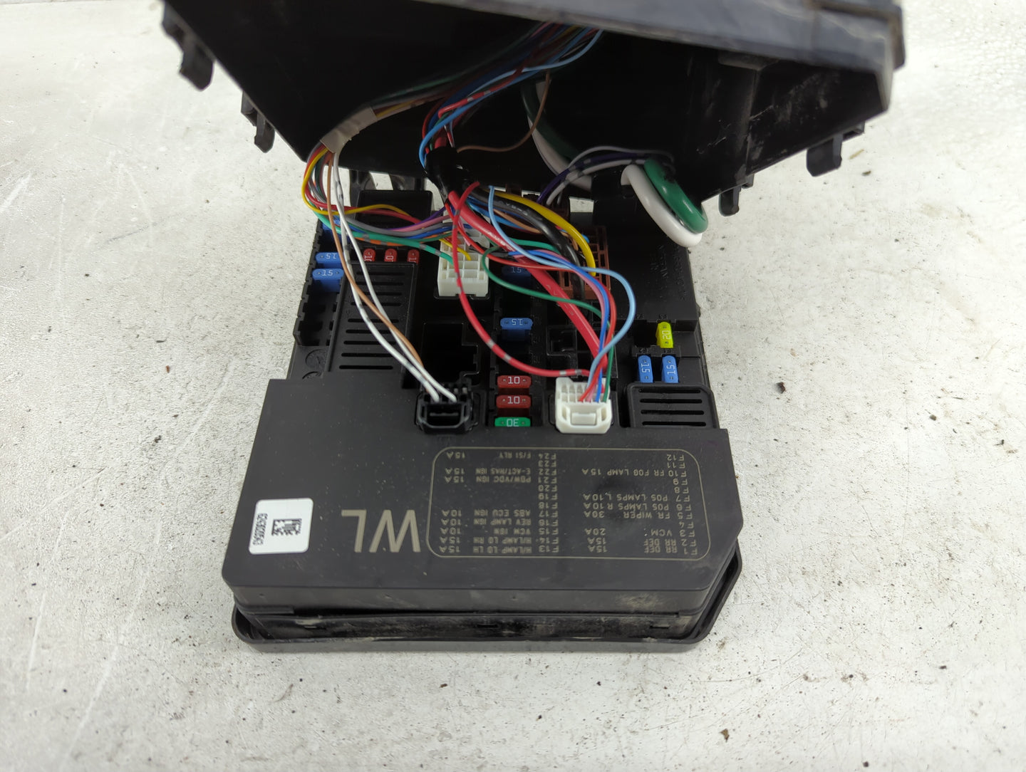 2018-2021 Nissan Leaf Fusebox Fuse Box Panel Relay Module P/N:284B7 5SA3A Fits Fits 2018 2019 2020 2021 OEM Used Auto Parts 