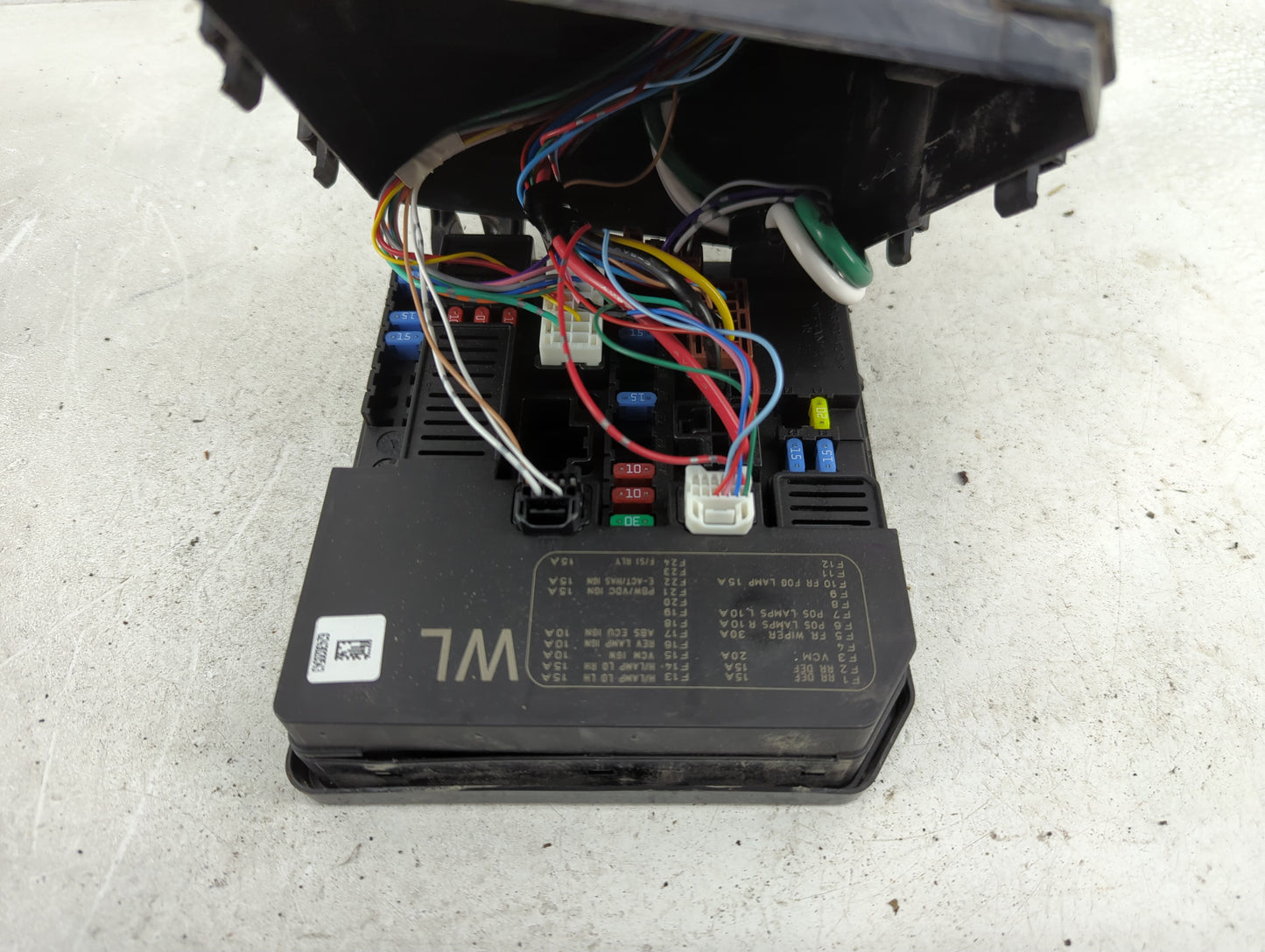 2018-2021 Nissan Leaf Fusebox Fuse Box Panel Relay Module P/N:284B7 5SA3A Fits Fits 2018 2019 2020 2021 OEM Used Auto Parts 