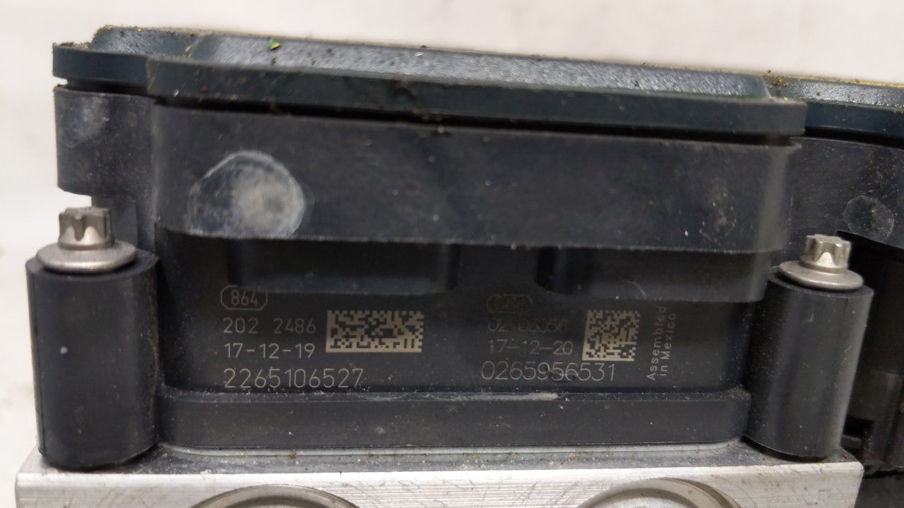 2017-2018 Nissan Maxima ABS Pump Control Module Replacement Fits Fits 2017 2018 OEM Used Auto Parts - Oemusedautoparts1.com