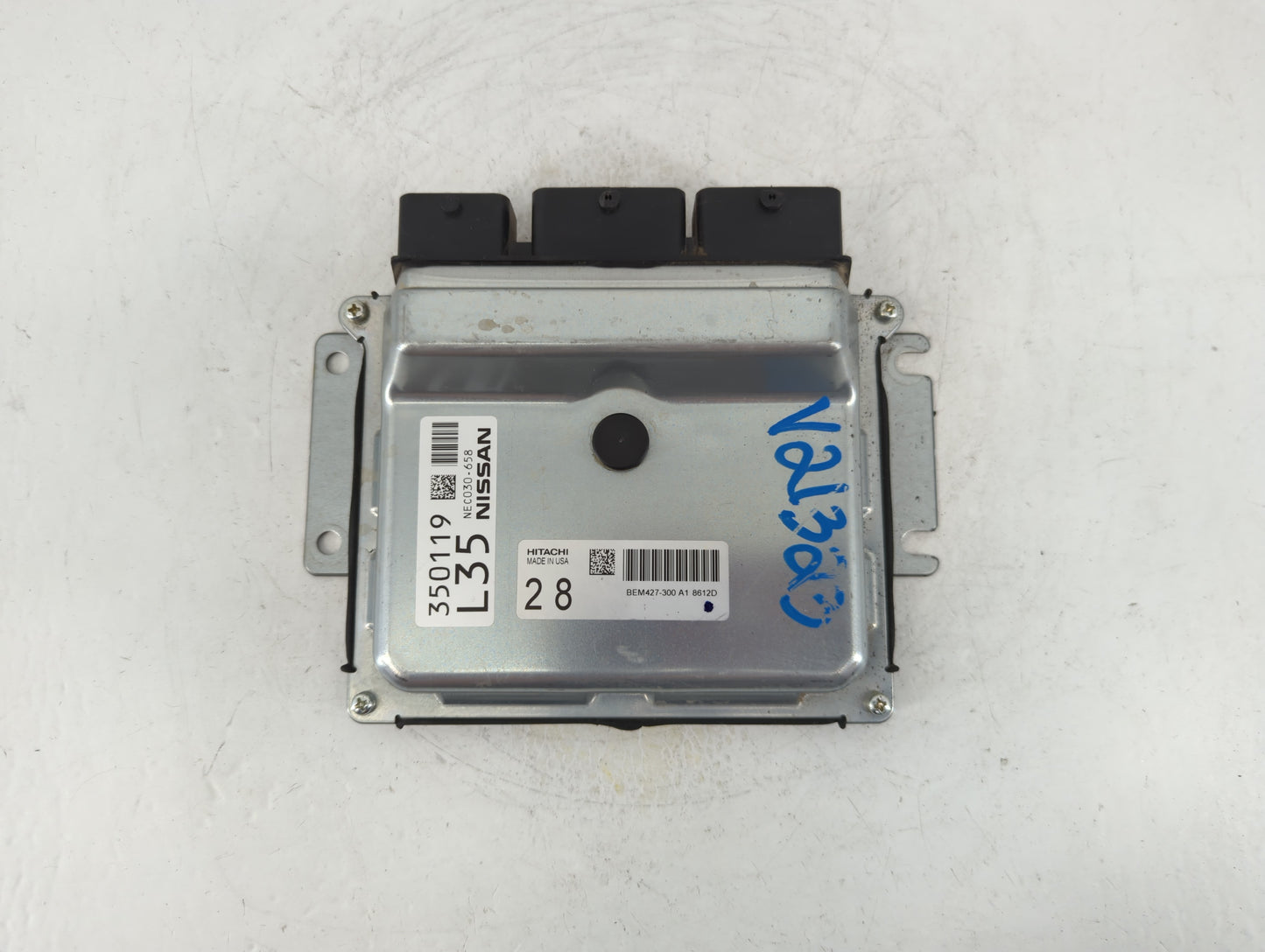 2018-2020 Nissan Maxima PCM Engine Control Computer ECU ECM PCU OEM P/N:NEC030-658 Fits Fits 2018 2019 2020 OEM Used Auto Pa