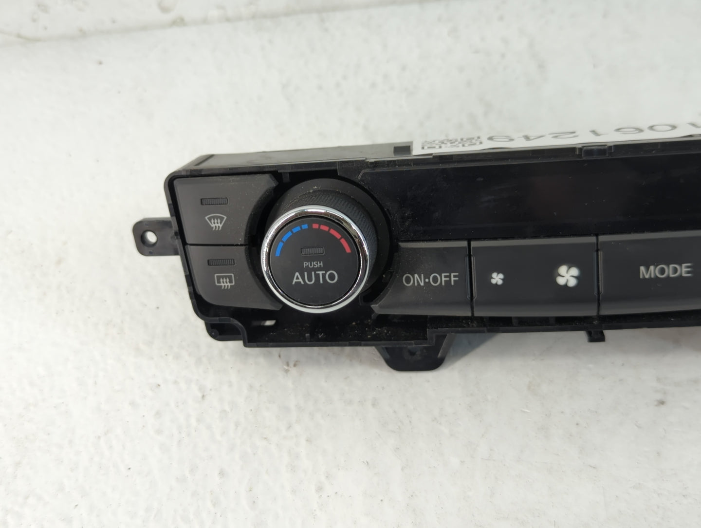 2016-2021 Nissan Maxima Climate Control Module Temperature AC/Heater Replacement P/N:27500 4RA0A Fits OEM Used Auto Parts - 
