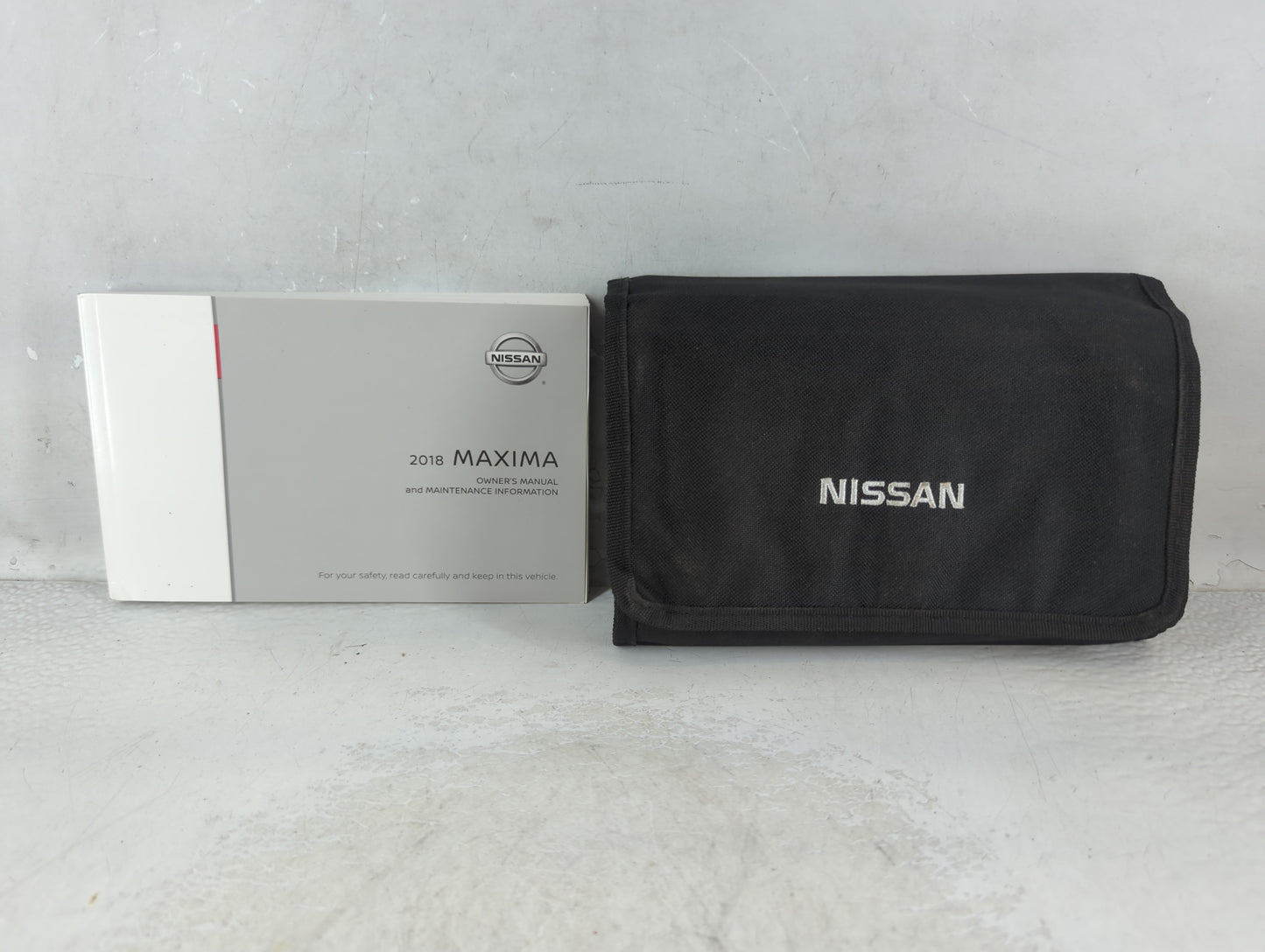 2018 Nissan Maxima Owners Manual Book Guide P/N:OM18EA 0A36U0 OEM Used Auto Parts - Oemusedautoparts1.com