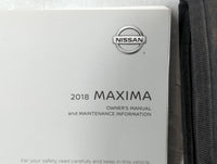 2018 Nissan Maxima Owners Manual Book Guide P/N:OM18EA 0A36U0 OEM Used Auto Parts - Oemusedautoparts1.com