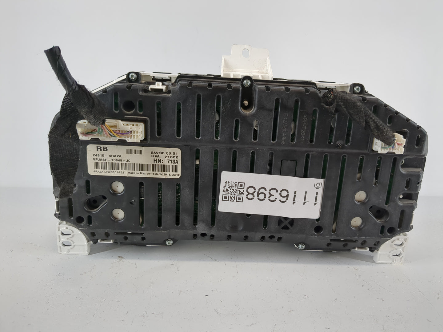 2018 Nissan Maxima Instrument Cluster Speedometer Gauges P/N:24810-4RA2A Fits OEM Used Auto Parts - Oemusedautoparts1.com