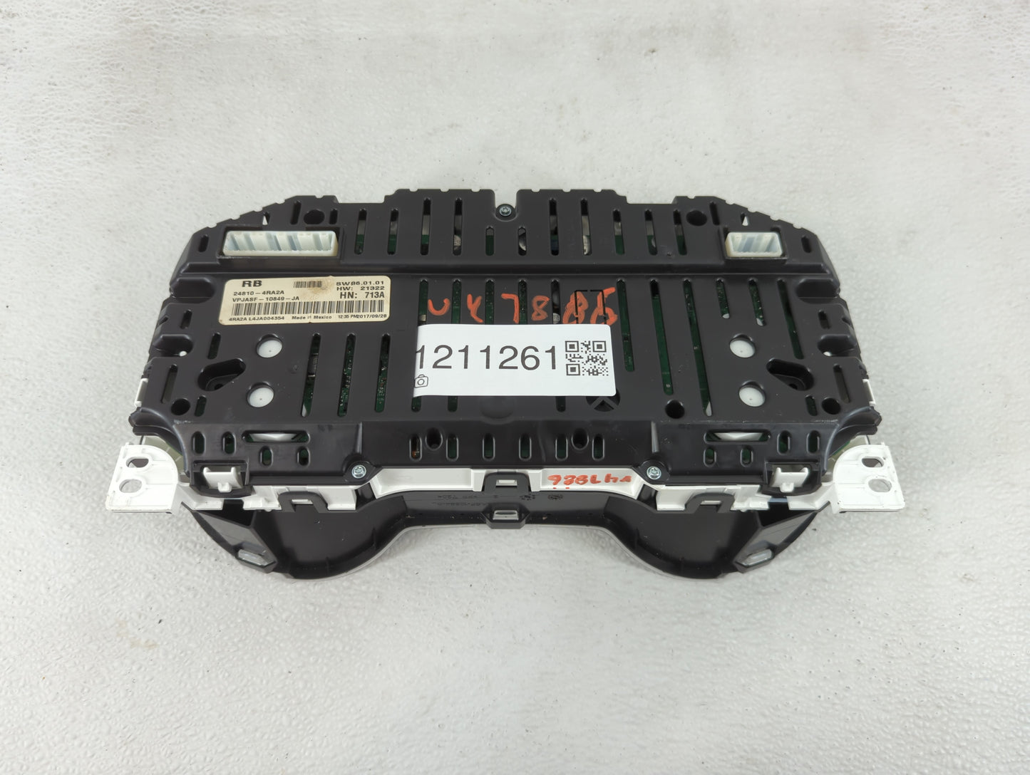 2018 Nissan Maxima Instrument Cluster Speedometer Gauges P/N:24810-4RA2A Fits OEM Used Auto Parts - Oemusedautoparts1.com