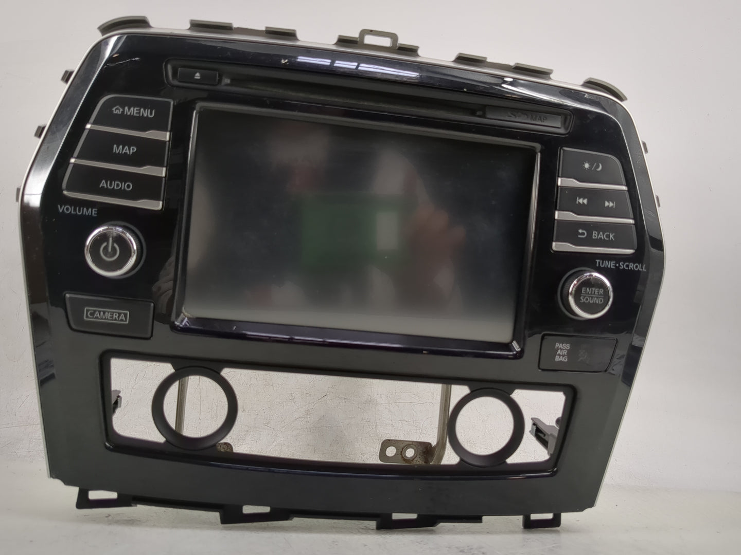 2018 Nissan Maxima Radio AM FM Cd Player Receiver Replacement P/N:277609DE0A Fits OEM Used Auto Parts - Oemusedautoparts1.co