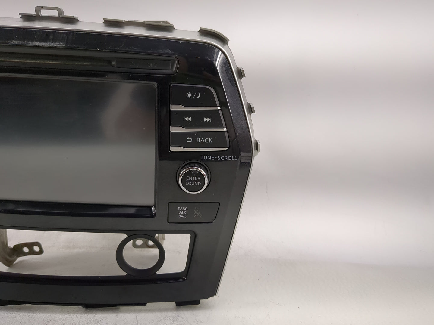 2018 Nissan Maxima Radio AM FM Cd Player Receiver Replacement P/N:277609DE0A Fits OEM Used Auto Parts - Oemusedautoparts1.co