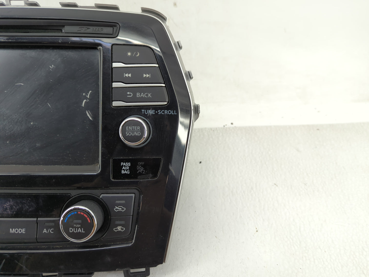 2018 Nissan Maxima Radio AM FM Cd Player Receiver Replacement P/N:25915 9DE0A Fits OEM Used Auto Parts - Oemusedautoparts1.c
