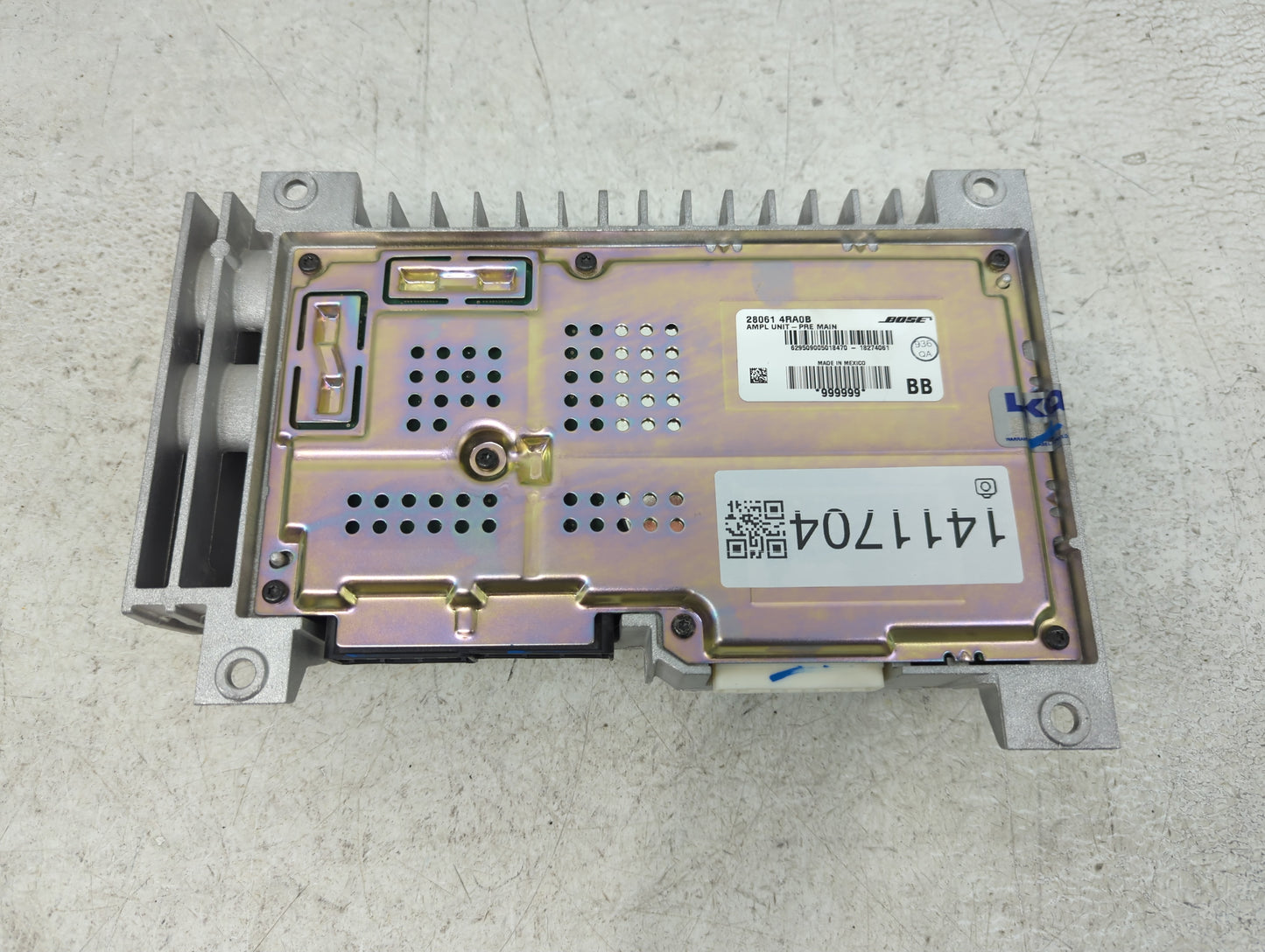 2016-2018 Nissan Maxima Radio AM FM Cd Player Receiver Replacement P/N:28061 4RA0B Fits Fits 2016 2017 2018 OEM Used Auto Pa
