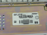 2016-2018 Nissan Maxima Radio AM FM Cd Player Receiver Replacement P/N:28061 4RA0B Fits Fits 2016 2017 2018 OEM Used Auto Pa