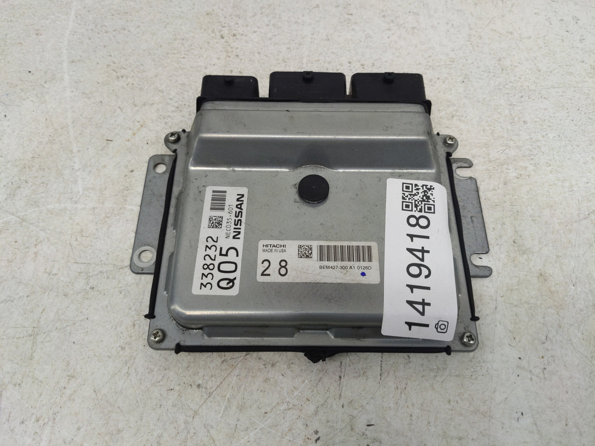 2018-2020 Nissan Maxima PCM Engine Control Computer ECU ECM PCU OEM P/N:NEC028-017 Fits 2018 2019 2020 OEM Used Auto Parts -