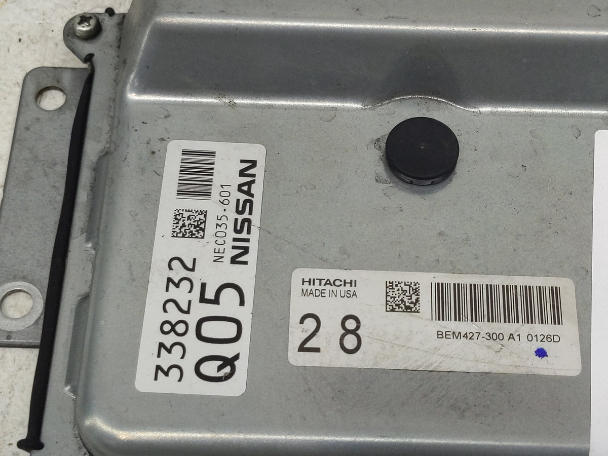 2018-2020 Nissan Maxima PCM Engine Control Computer ECU ECM PCU OEM P/N:NEC028-017 Fits 2018 2019 2020 OEM Used Auto Parts -