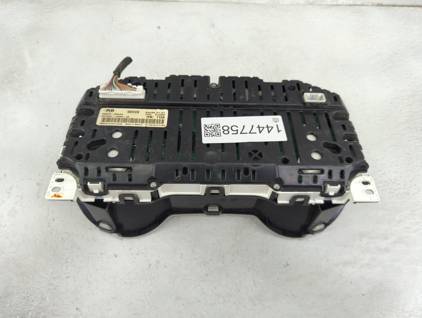2018 Nissan Maxima Instrument Cluster Speedometer Gauges P/N:24810-4RA2A Fits OEM Used Auto Parts - Oemusedautoparts1.com