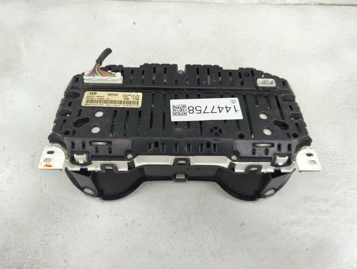 2018 Nissan Maxima Instrument Cluster Speedometer Gauges P/N:24810-4RA2A Fits OEM Used Auto Parts - Oemusedautoparts1.com