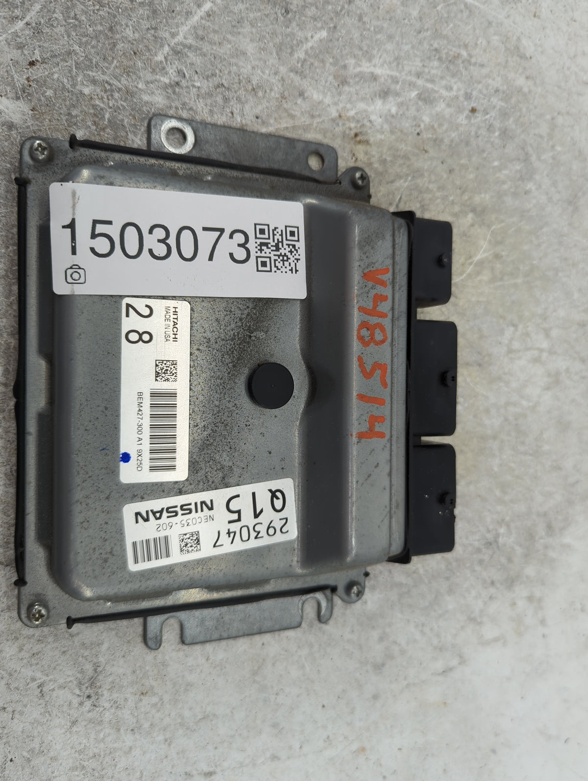 2018-2020 Nissan Maxima PCM Engine Control Computer ECU ECM PCU OEM P/N:BEM427-300 A1 NEC035-602 Fits Fits 2018 2019 2020 OE
