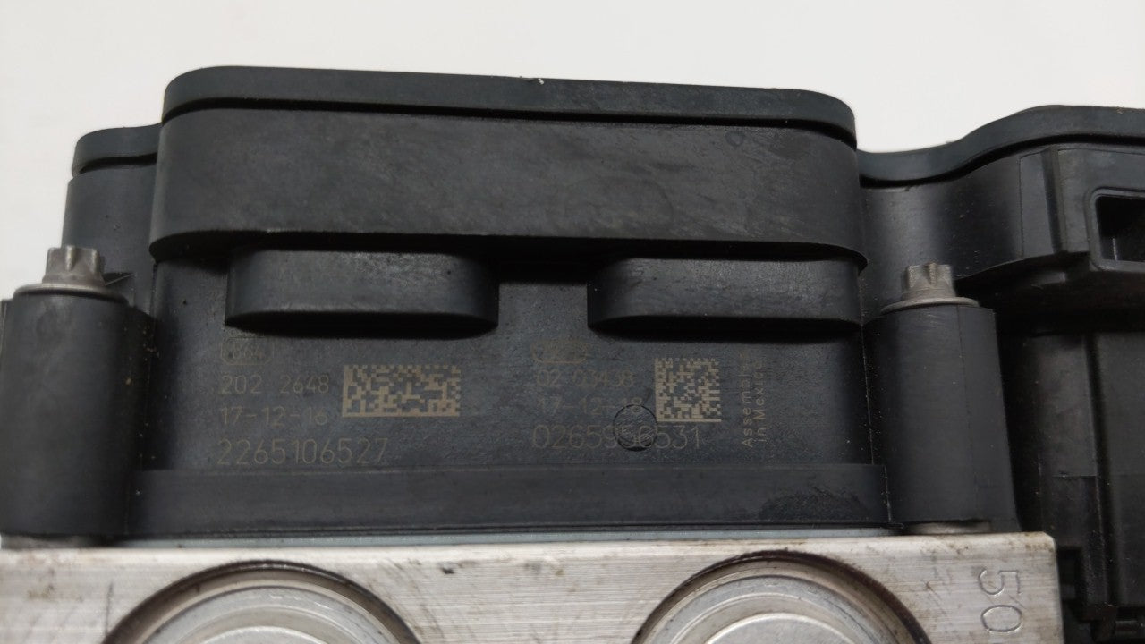 2017-2018 Nissan Maxima ABS Pump Control Module Replacement Fits Fits 2017 2018 OEM Used Auto Parts - Oemusedautoparts1.com