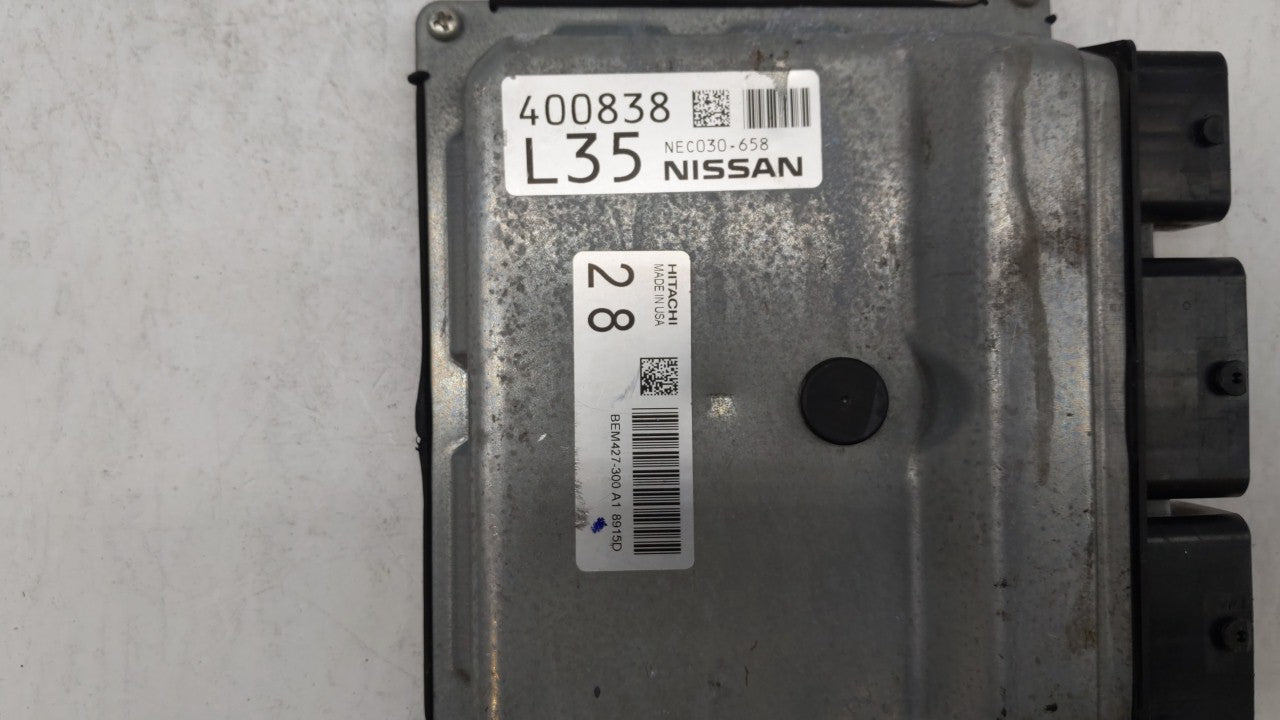 2018-2019 Nissan Maxima PCM Engine Control Computer ECU ECM PCU OEM P/N:NEC028-017 BEM427-300 A1, NEC031-636 Fits Fits 2018 