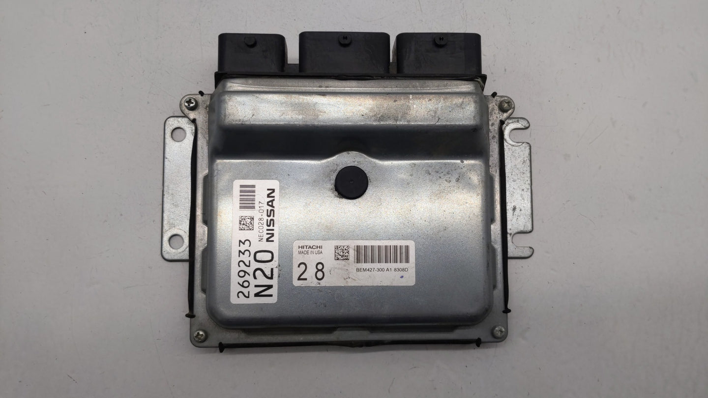 2018-2019 Nissan Maxima PCM Engine Control Computer ECU ECM PCU OEM P/N:NEC028-017 BEM427-300 A1, NEC031-636 Fits Fits 2018 