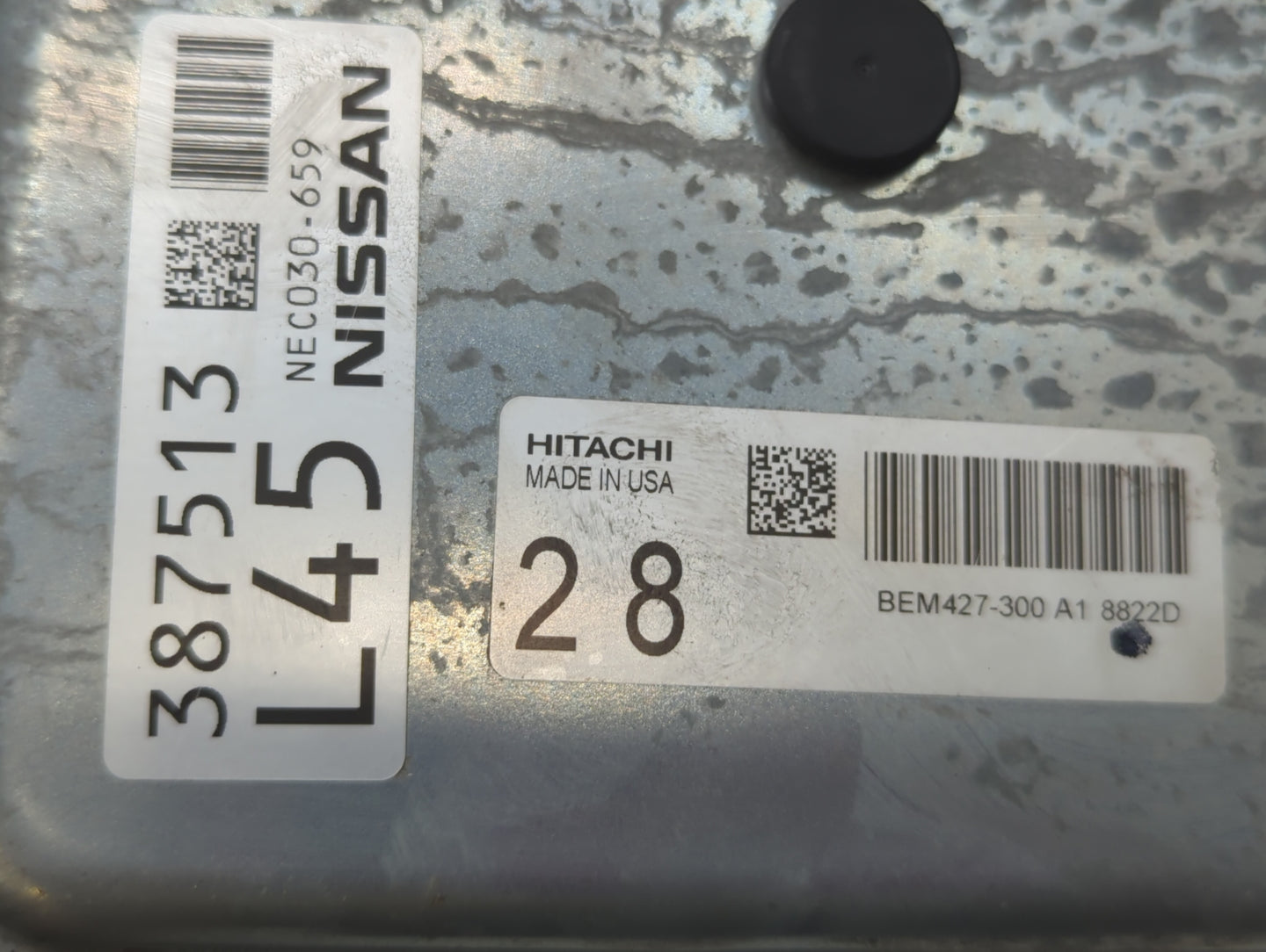 2018-2020 Nissan Maxima PCM Engine Control Computer ECU ECM PCU OEM P/N:NEC028-017 BEM427-300 A1 Fits Fits 2018 2019 2020 OE