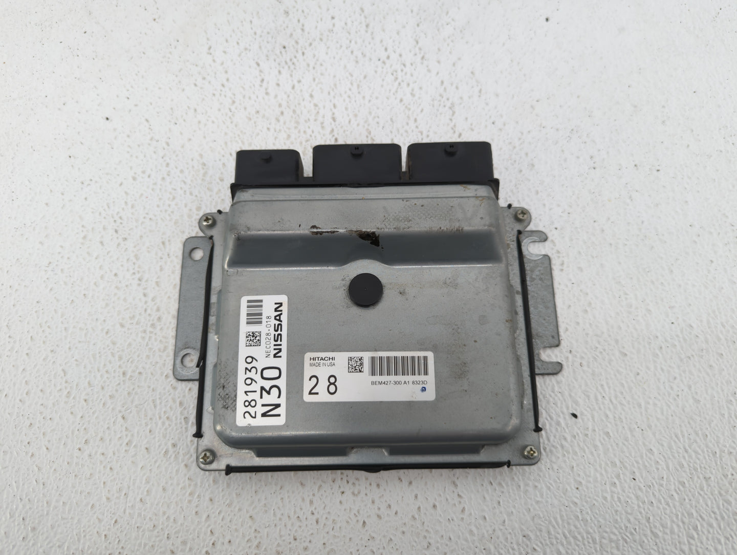 2018-2020 Nissan Maxima PCM Engine Control Computer ECU ECM PCU OEM P/N:NEC028-018 Fits Fits 2018 2019 2020 OEM Used Auto Pa