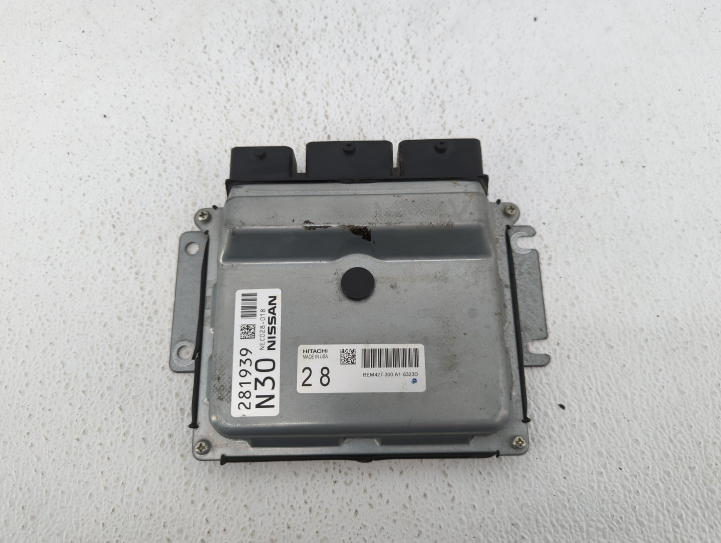 2018-2020 Nissan Maxima PCM Engine Control Computer ECU ECM PCU OEM P/N:NEC028-018 Fits Fits 2018 2019 2020 OEM Used Auto Pa