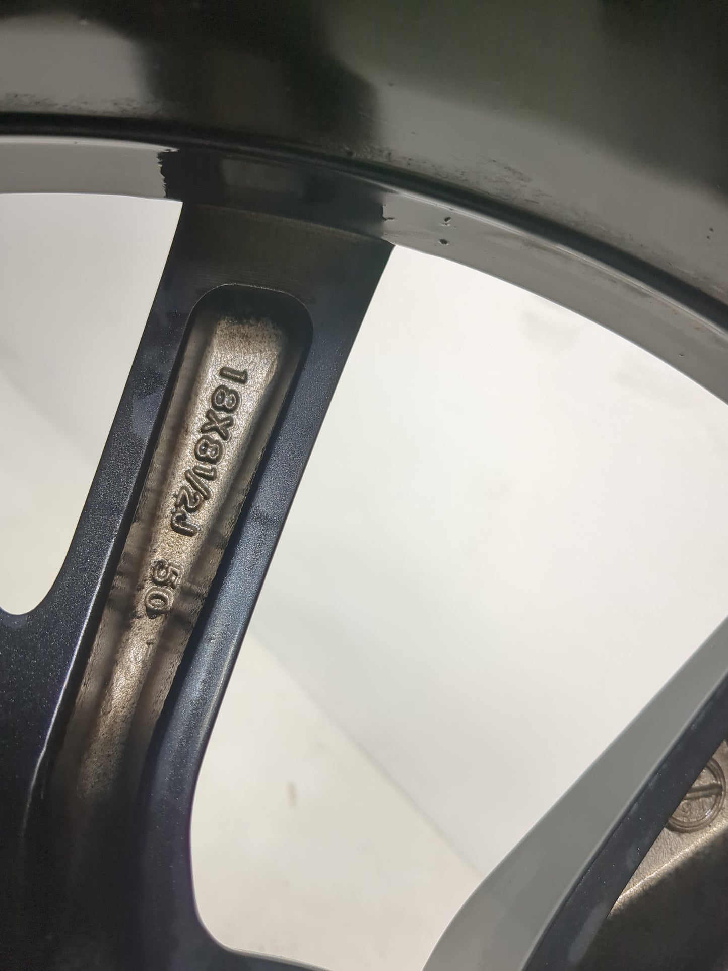 2018 Nissan Maxima Oem Wheel Rim Black - Oemusedautoparts1.com