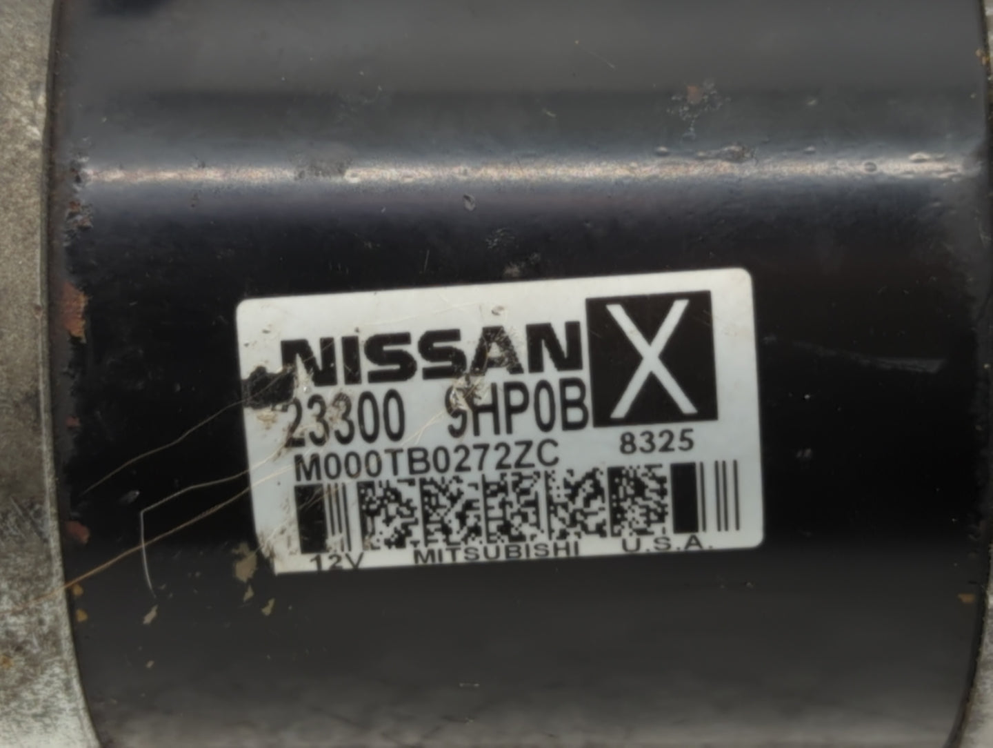 2016-2021 Nissan Maxima Car Starter Motor Solenoid OEM P/N:M000TB0272ZC 23300 9HP0B Fits OEM Used Auto Parts - Oemusedautopa