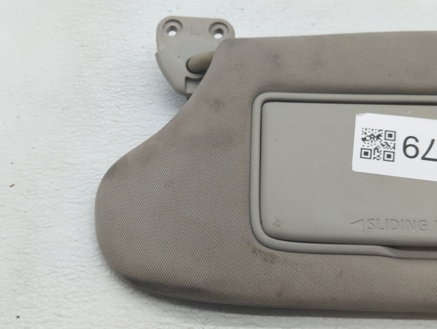 2018-2021 Nissan Maxima Sun Visor Shade Replacement Passenger Right Mirror Fits Fits 2018 2019 2020 2021 OEM Used Auto Parts