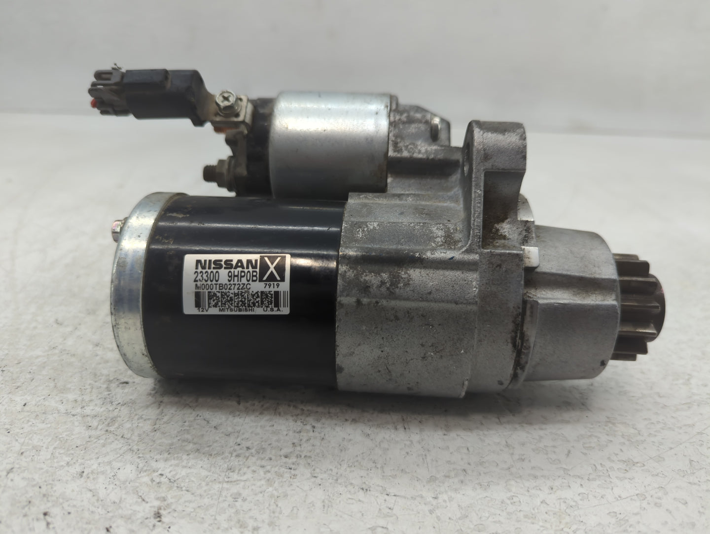 2016-2021 Nissan Maxima Car Starter Motor Solenoid OEM P/N:23300 9HP0B Fits Fits 2015 2016 2017 2018 2019 2020 2021 2022 OEM