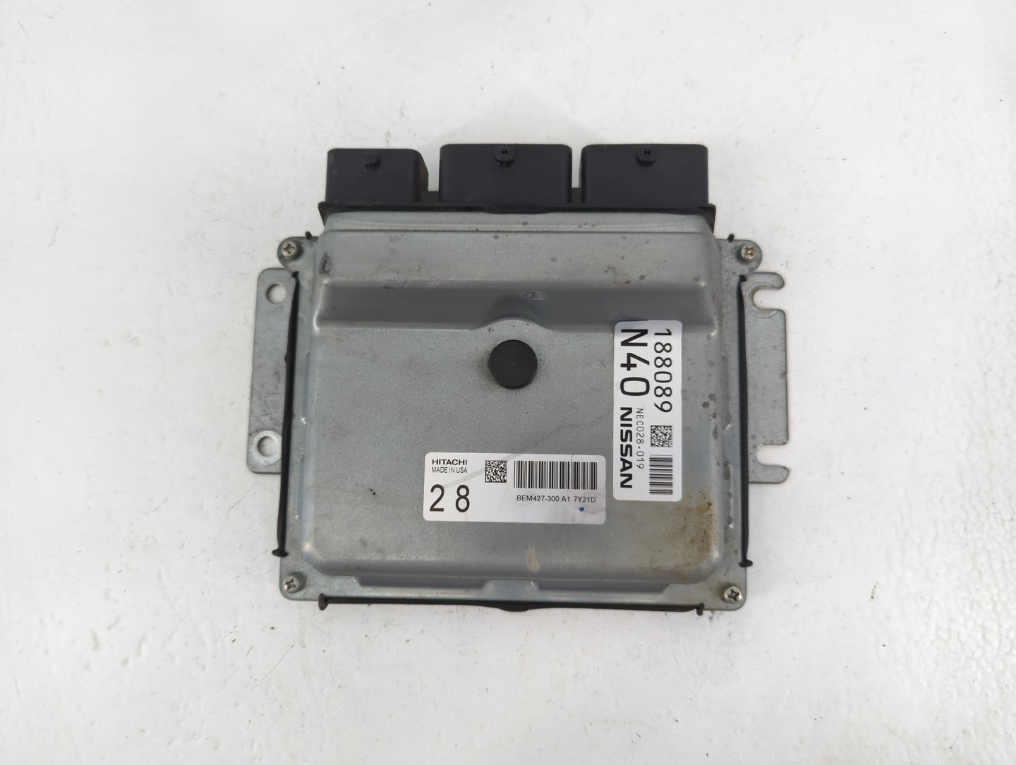 2018-2020 Nissan Maxima PCM Engine Control Computer ECU ECM PCU OEM P/N:BEM427-300 A1 7Y21D Fits Fits 2018 2019 2020 OEM Use