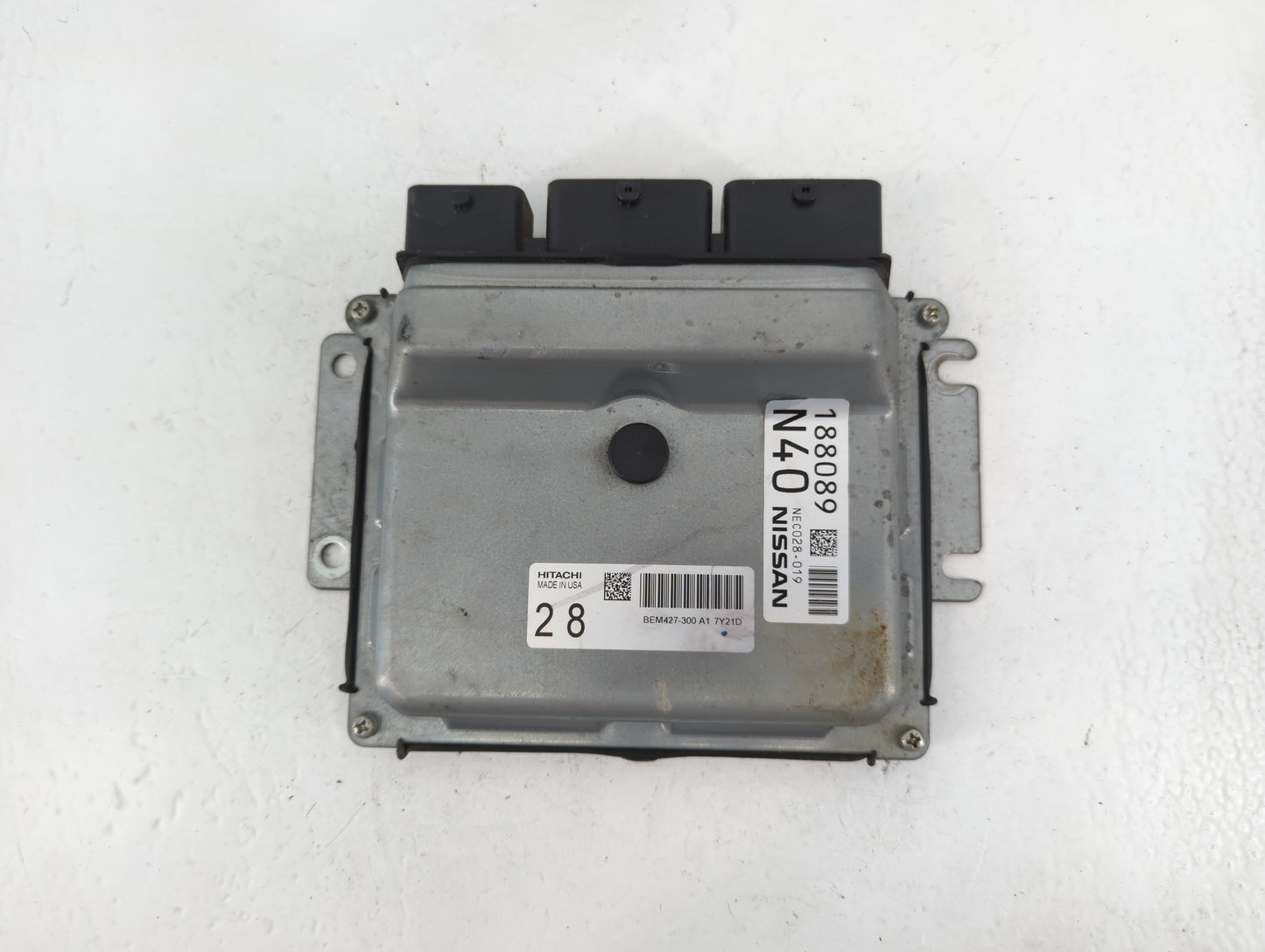 2018-2020 Nissan Maxima PCM Engine Control Computer ECU ECM PCU OEM P/N:BEM427-300 A1 7Y21D Fits Fits 2018 2019 2020 OEM Use