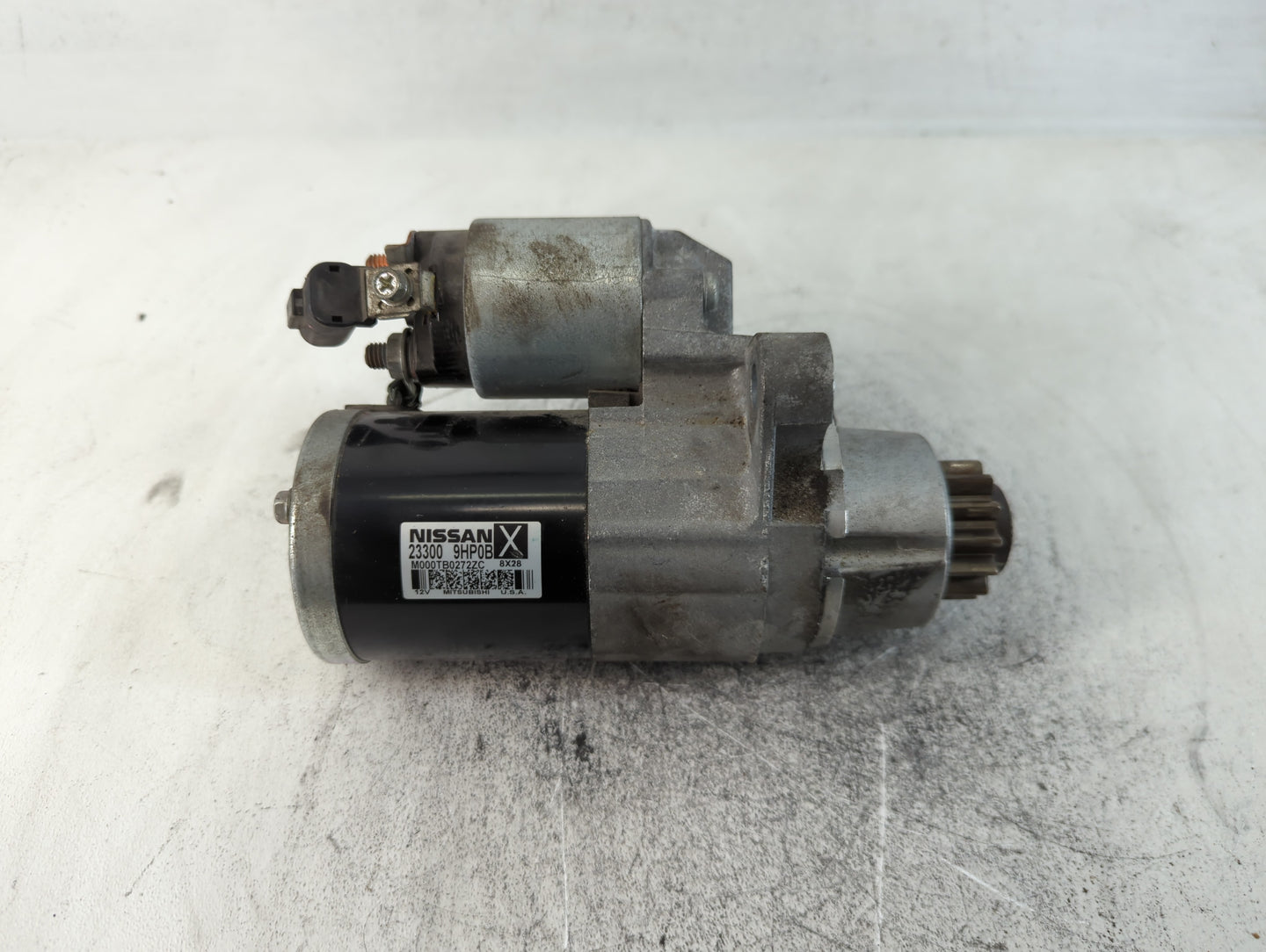2016-2021 Nissan Maxima Car Starter Motor Solenoid OEM P/N:M000TB272ZC 23300 9HP0B Fits OEM Used Auto Parts - Oemusedautopar