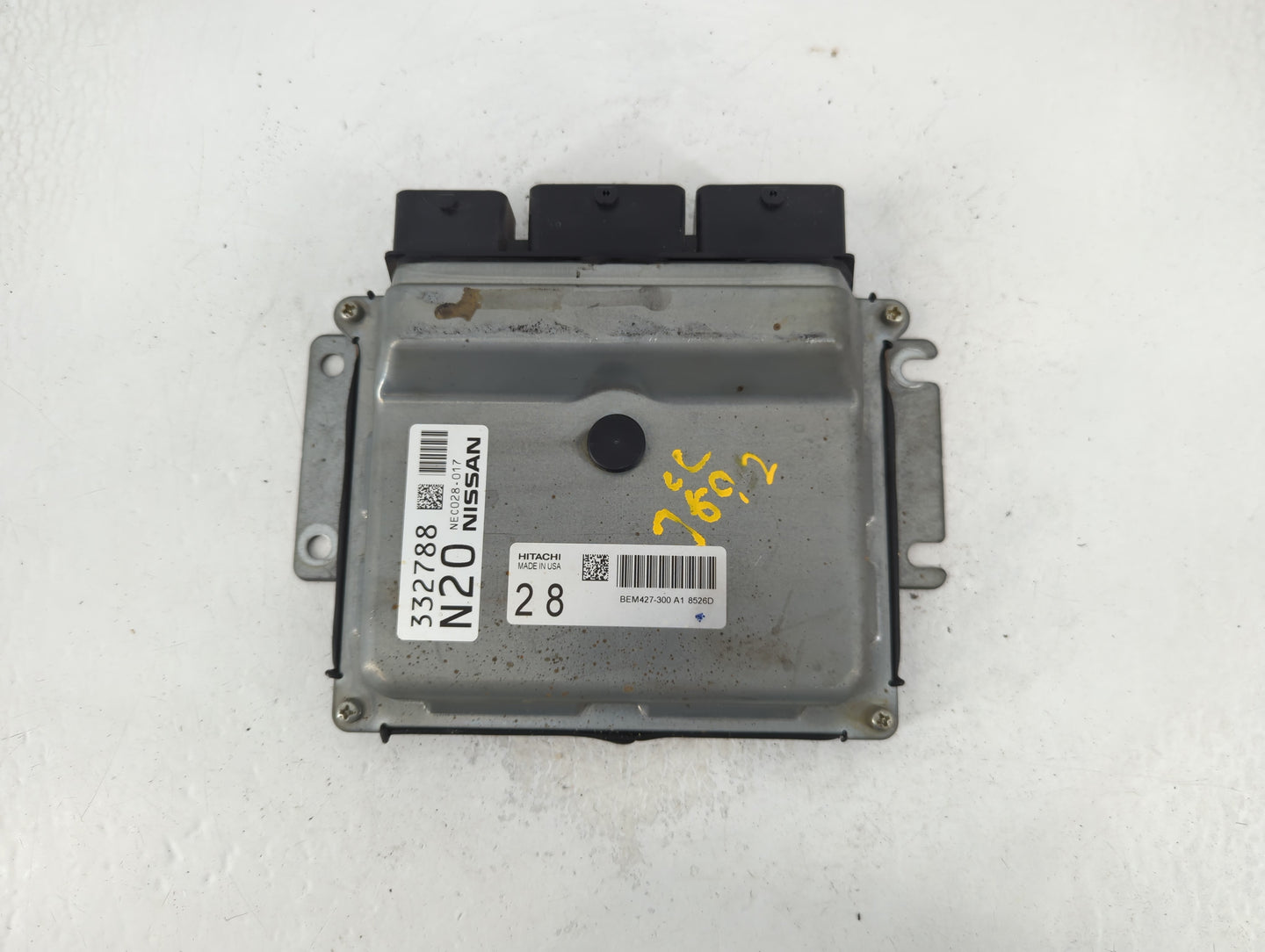 2018-2020 Nissan Maxima PCM Engine Control Computer ECU ECM PCU OEM P/N:BEM427-300 A1 8526D Fits Fits 2018 2019 2020 OEM Use